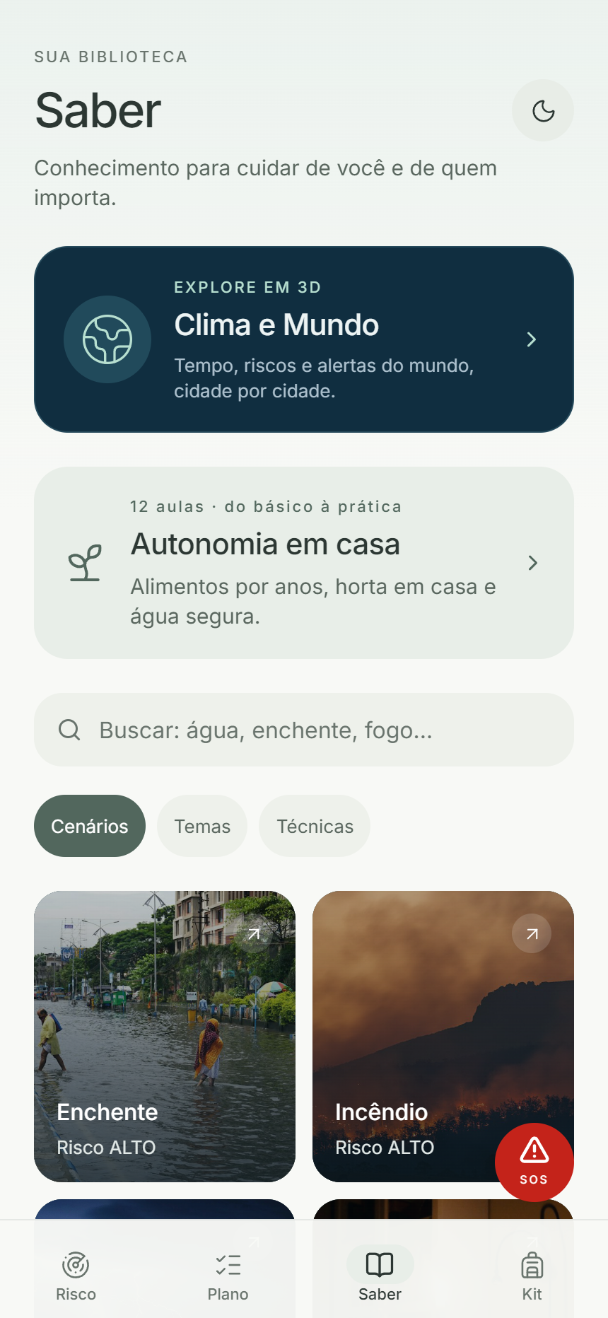 Know Screen in Prumo